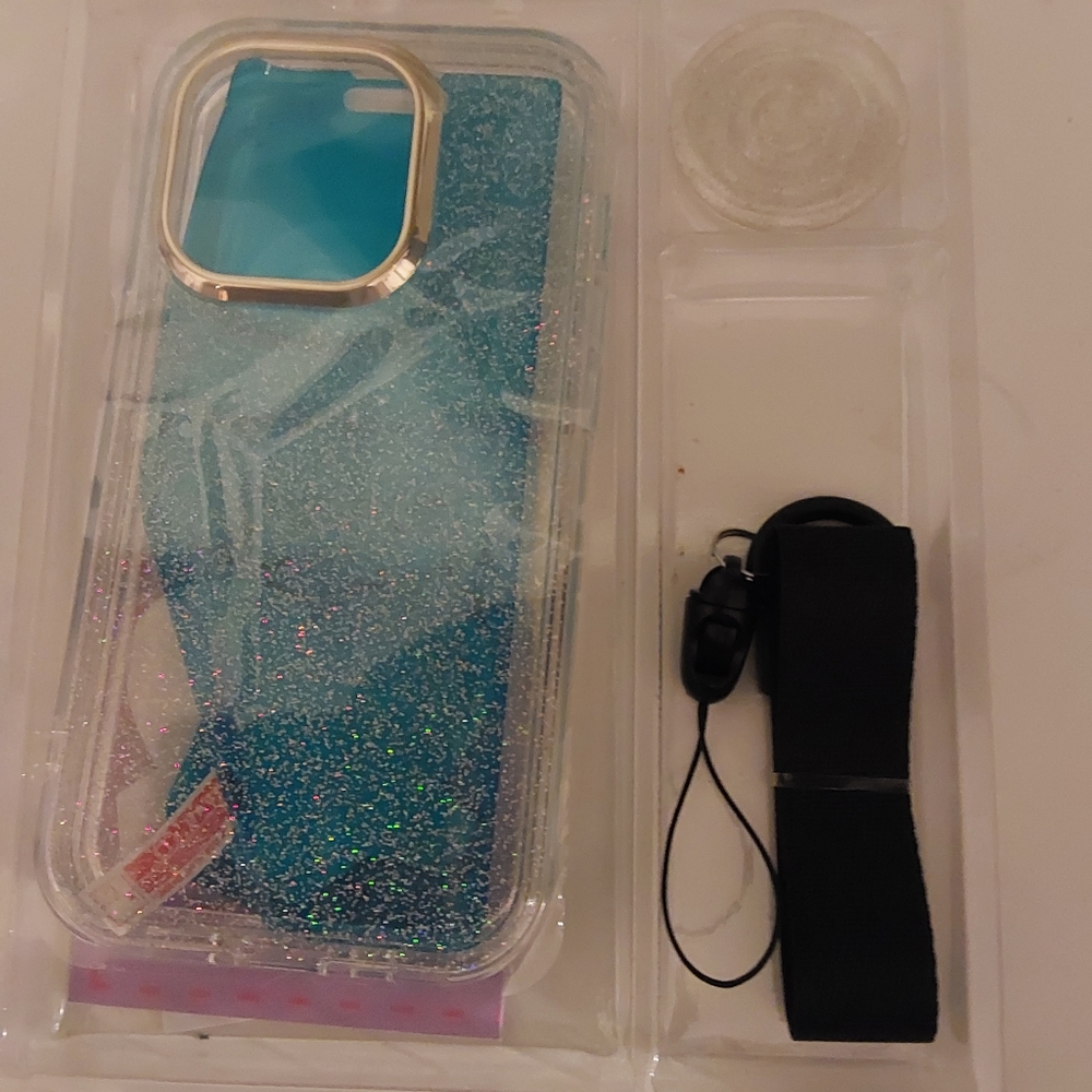 Sparkling glitters protective case for iPhone 14 pro 6.1 inch (348)
